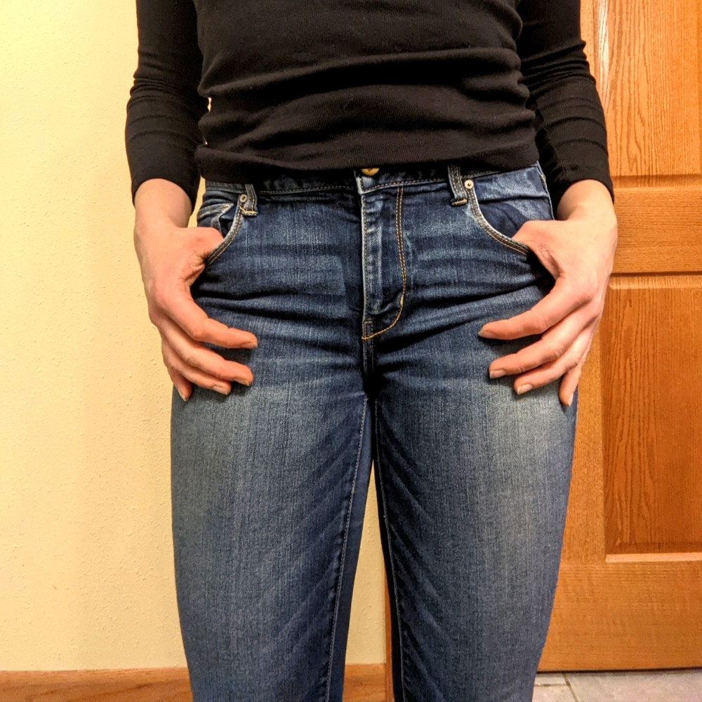 American Eagle skinny mid rise jeans